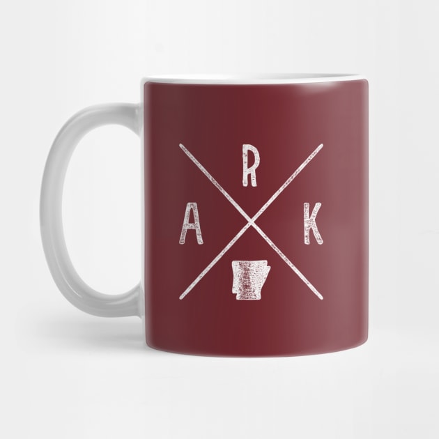 Arkansas Simple X Design by rt-shirts